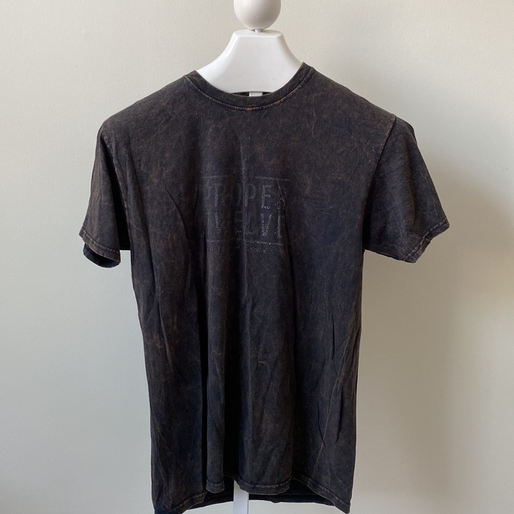 Distressed Proper Twelve Conor McGregor Black T-Shirt
